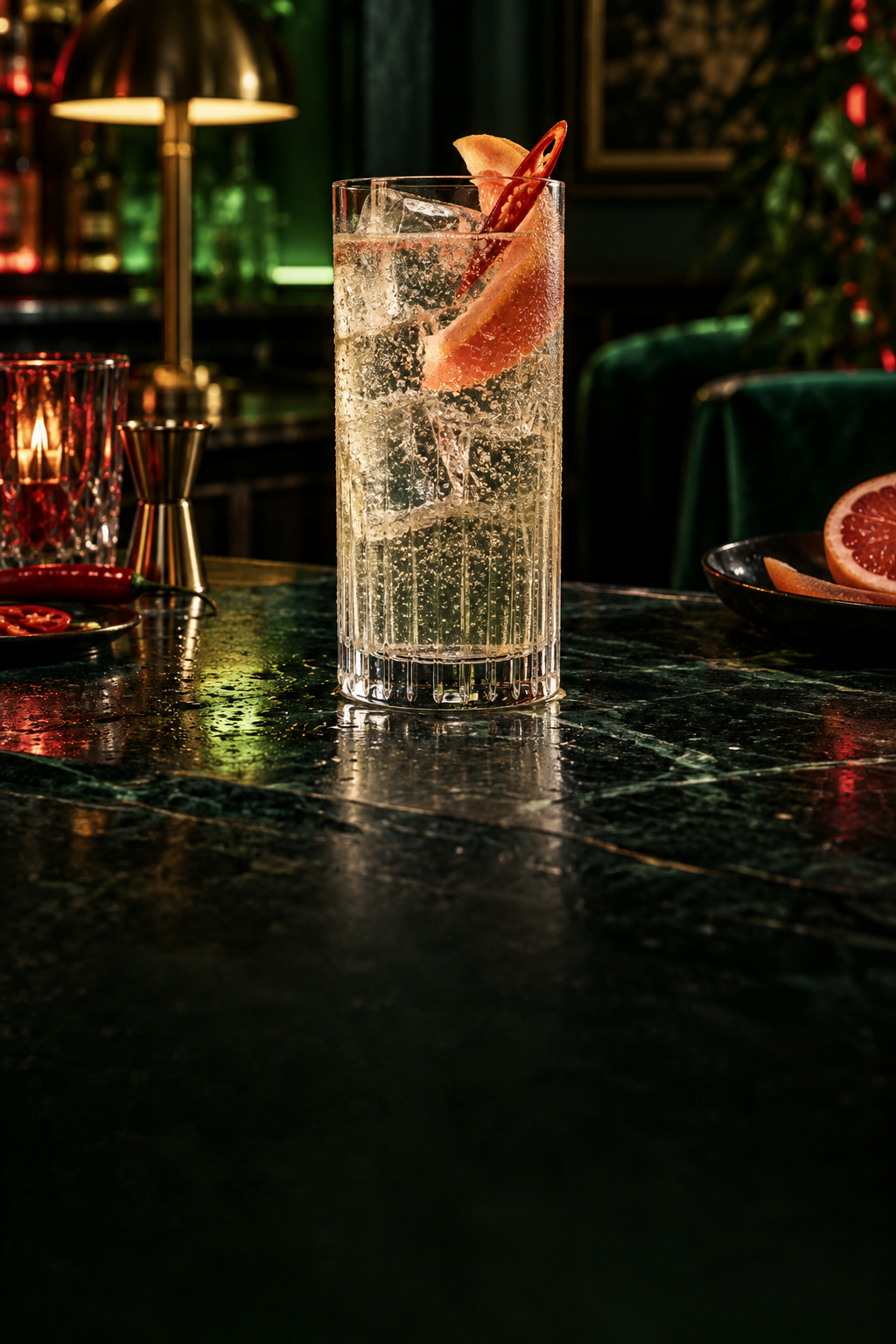Fire & Soda cocktail